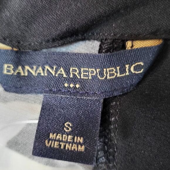 Banana Republic Women's Black & White Halter Top - Picture 3 of 7